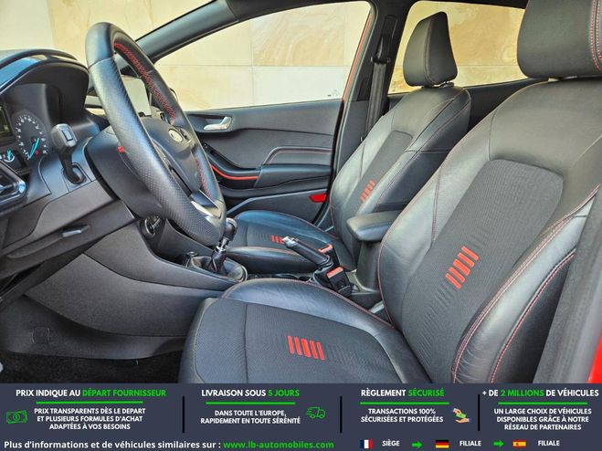 Ford Fiesta 1.0 EcoBoost 140 ch BVM Rouge de 2019