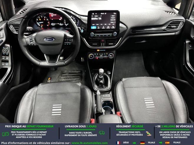 Ford Fiesta 1.0 EcoBoost 140 ch BVM Gris M�tallique de 2019