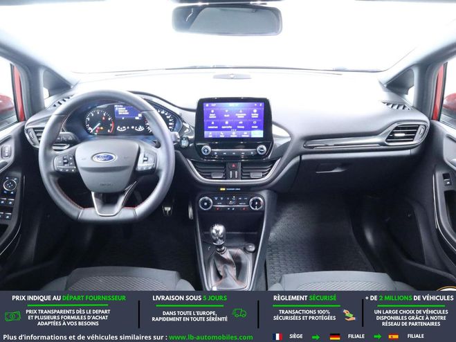 Ford Fiesta 1.0 EcoBoost 125 ch BVM Rouge M�tallique de 2021
