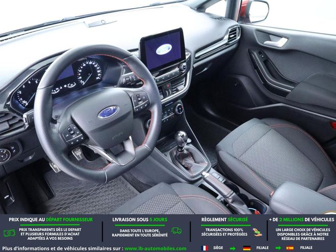 Ford Fiesta 1.0 EcoBoost 125 ch BVM Rouge M�tallique de 2021