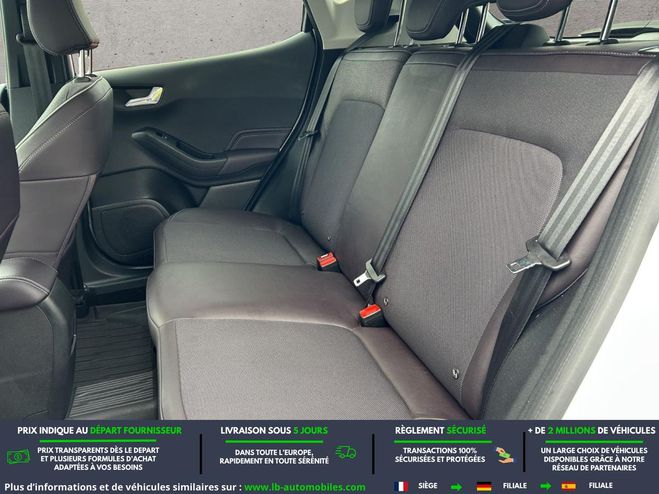 Ford Fiesta 1.0 EcoBoost 125 ch BVM Blanc de 2018