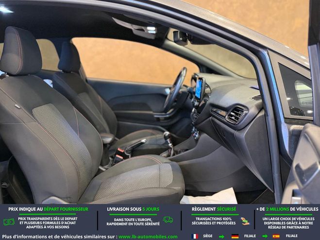 Ford Fiesta 1.0 EcoBoost 140 ch BVM Gris M�tallique de 2019