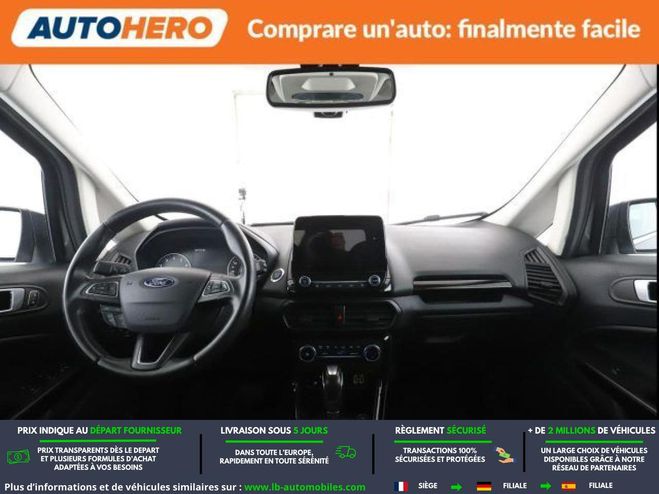 Ford Ecosport 1.0 EcoBoost 125ch BVA Gris M�tallique de 2019