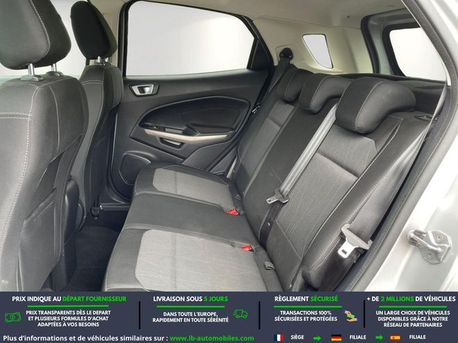 Ford Ecosport 1.0 EcoBoost 125ch BVA Argent� M�tallique de 2019
