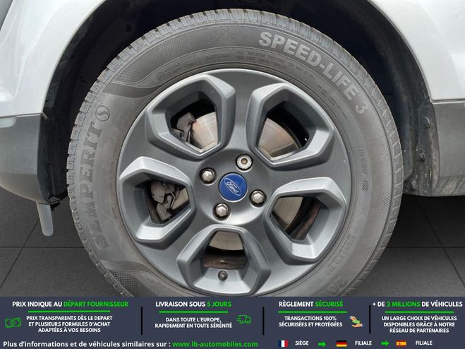 Ford Ecosport 1.0 EcoBoost 125ch BVA Argent� M�tallique de 2019