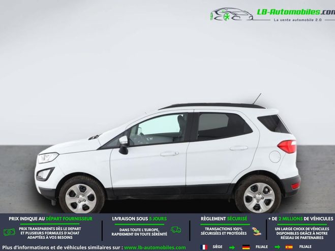 Ford Ecosport 1.0 EcoBoost 100ch BVM Blanc de 2019