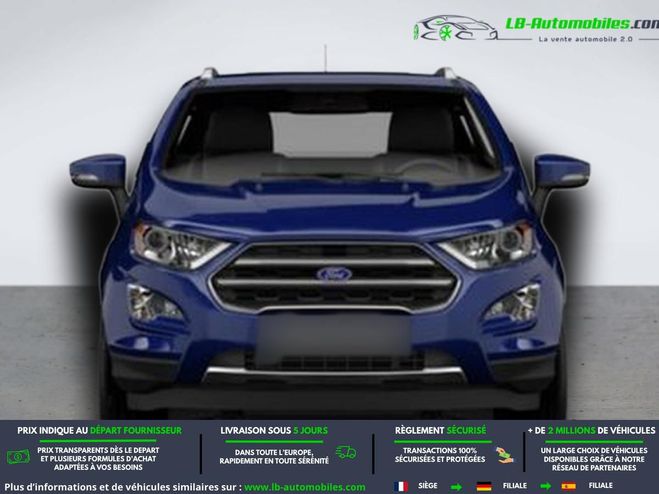 Ford Ecosport 1.0 EcoBoost 125ch BVA Bleu M�tallique de 2019