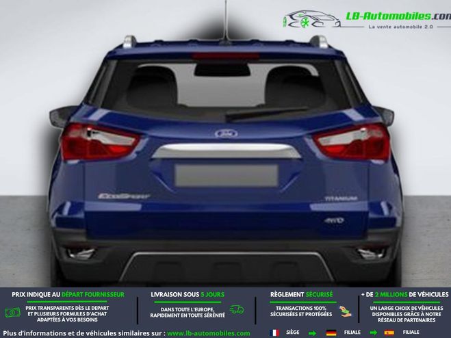 Ford Ecosport 1.0 EcoBoost 125ch BVA Bleu M�tallique de 2019