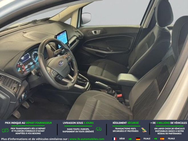 Ford Ecosport 1.0 EcoBoost 100ch BVM Blanc de 2020