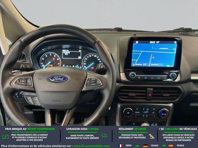 Ford Ecosport 1.0 EcoBoost 100ch BVM Blanc de 2020