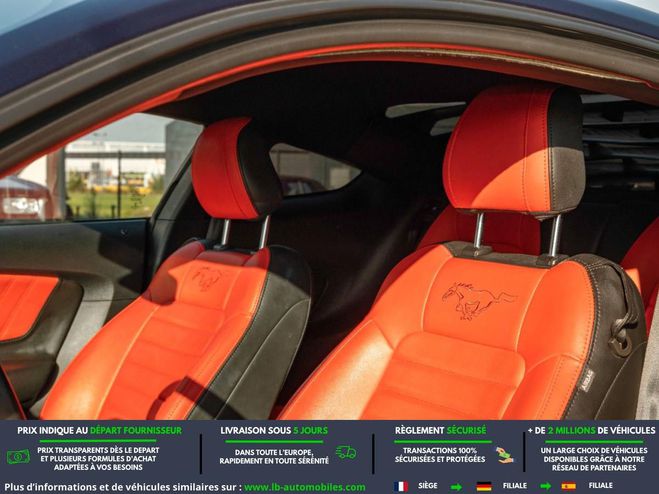 Ford Mustang 5.0 450ch BVA Bleu M�tallique de 2020