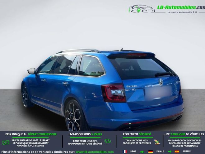 Skoda Octavia 2.0 TSI 245 ch BVA Bleu M�tallique de 2020