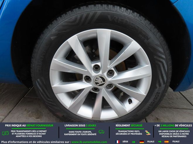 Skoda Octavia 1.5 TSI 150 ch BVM Bleu M�tallique de 2020