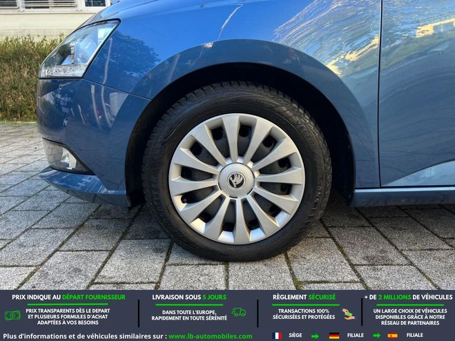 Skoda Fabia 1.0 TSI 95 ch BVM Bleu M�tallique de 2021