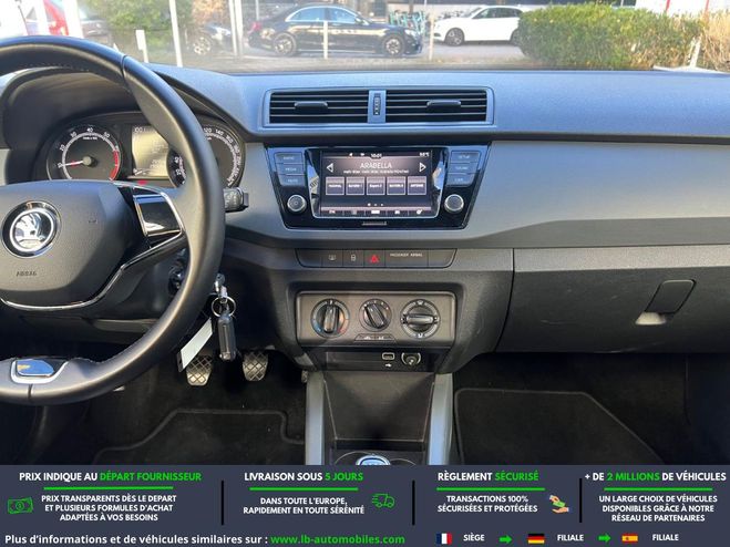 Skoda Fabia 1.0 TSI 95 ch BVM Bleu M�tallique de 2021