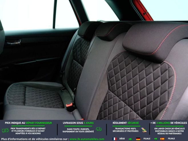 Skoda Fabia 1.0 TSI 95 ch BVM Rouge M�tallique de 2019