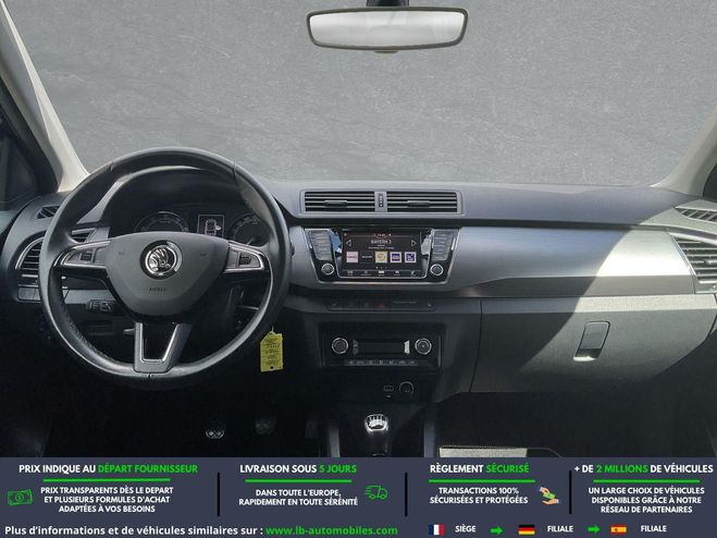 Skoda Fabia 1.0 TSI 110 ch BVM Noir M�tallique de 2019