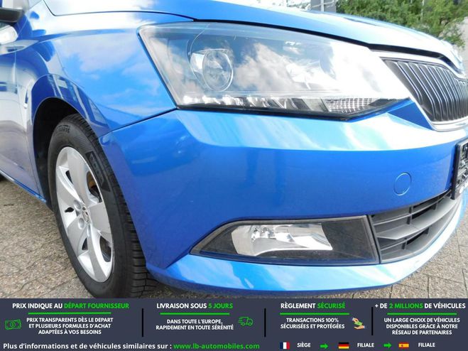 Skoda Fabia 1.0 TSI 110 ch BVM Bleu M�tallique de 2018