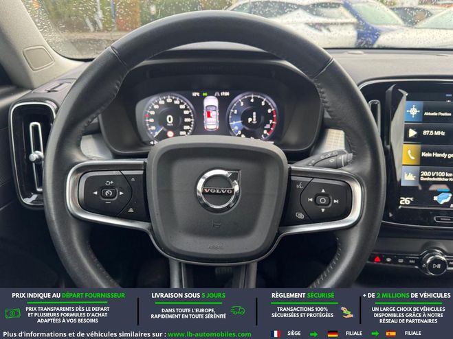 Volvo XC40 163 ch BVM Noir M�tallique de 2021