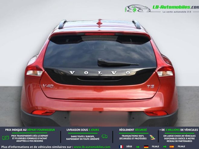 Volvo V40 T3 152 ch BVA Rouge M�tallique de 2018