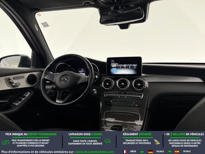 Mercedes GLC 300 BVA 4Matic Noir M�tallique de 2019