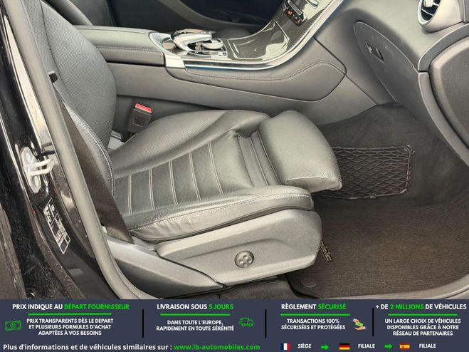 Mercedes GLC 300 BVA 4Matic Noir M�tallique de 2019
