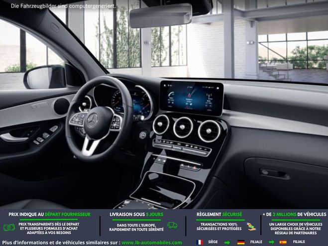 Mercedes GLC 300 e BVA 4Matic Noir de 2021