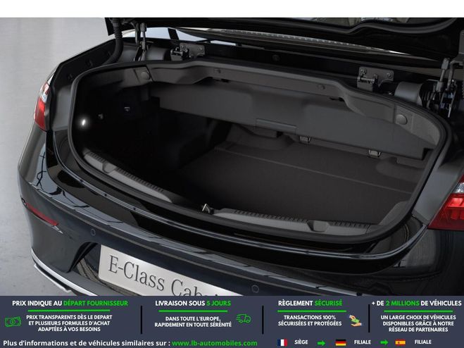 Mercedes Classe E 200 BVA Noir M�tallique de 2021