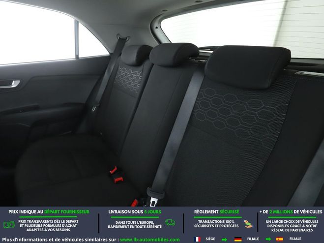 Kia Rio 1.2L 84 ch Blanc M�tallique de 2020