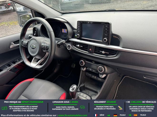 Kia Picanto 1.0 T-GDi 100ch BVM Blanc M�tallique de 2019