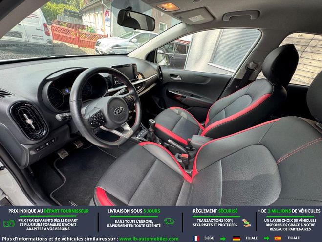 Kia Picanto 1.0 T-GDi 100ch BVM Blanc M�tallique de 2019