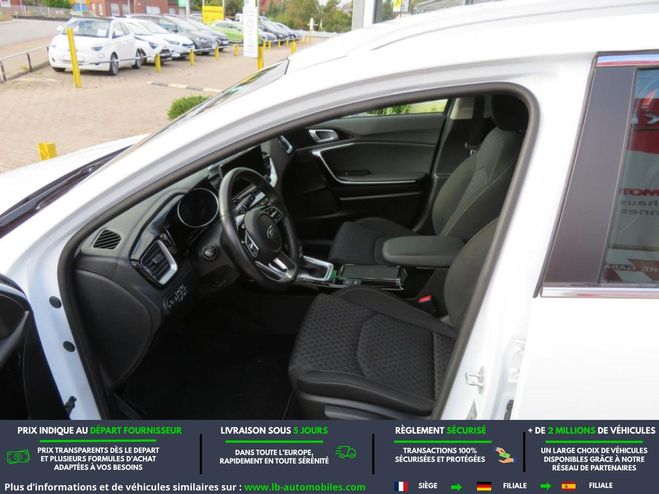 Kia Ceed 1.4 T-GDi 140 ch BVA Blanc de 2020
