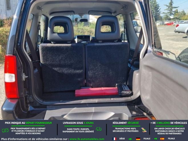 Suzuki Jimny 1.3i VVT 86ch Noir M�tallique de 2012