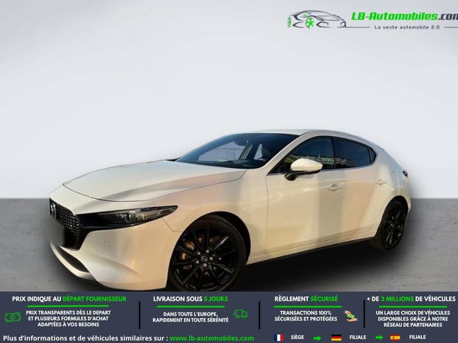 Mazda 3 2.0L SKYACTIV-X G 180 ch BVM Blanc M�tallique de 2019