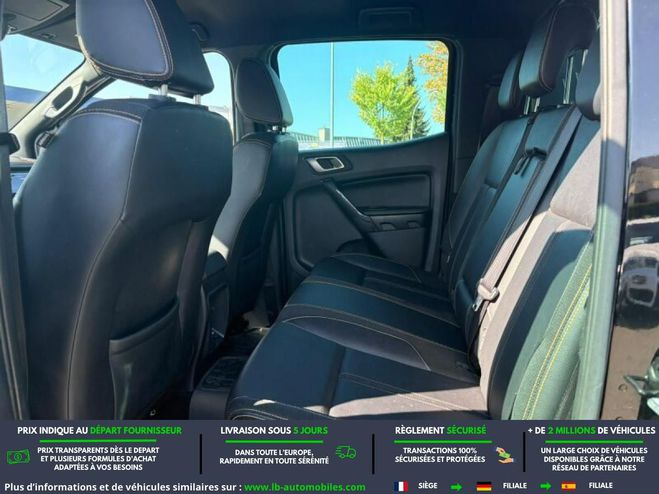 Ford Ranger DOUBLE CABINE 3.2 200 4X4 BVA Noir M�tallique de 2020