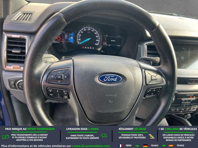 Ford Ranger DOUBLE CABINE 3.2 200 4X4 BVA Bleu M�tallique de 2019