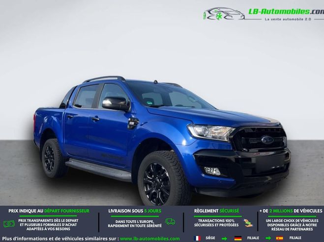 Ford Ranger DOUBLE CABINE 3.2 200 4X4 BVA Bleu M�tallique de 2019