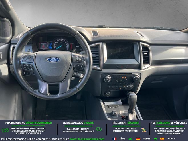Ford Ranger DOUBLE CABINE 3.2 200 4X4 BVA Bleu M�tallique de 2019
