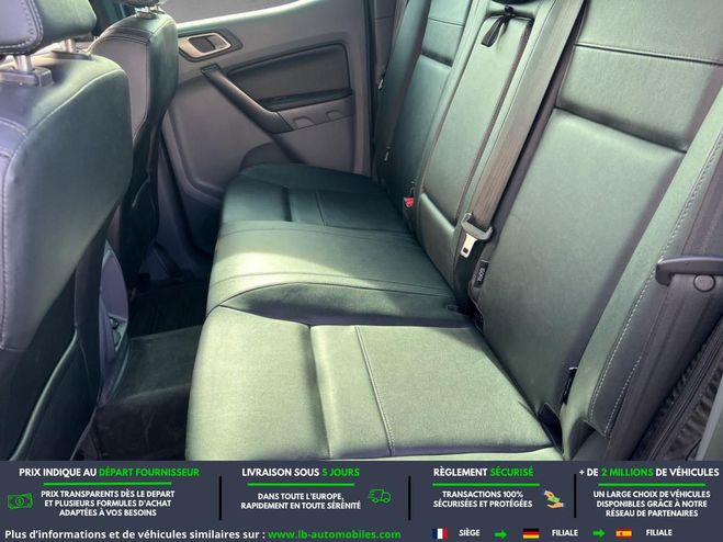 Ford Ranger DOUBLE CABINE 3.2 200 4X4 BVA Bleu M�tallique de 2019