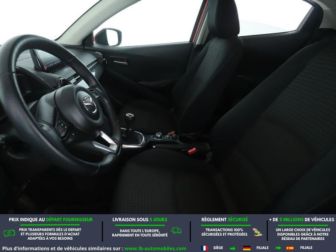 Mazda 2 1.5L SKYACTIV-G 90ch Rouge M�tallique de 2017