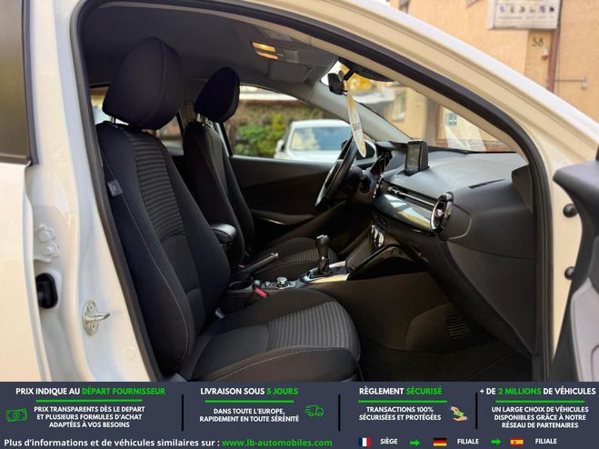 Mazda 2 1.5L SKYACTIV-G 90ch Blanc M�tallique de 2017