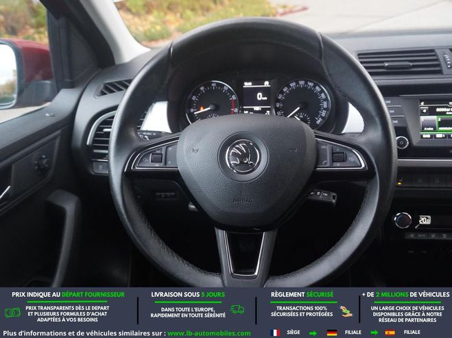 Skoda Fabia 1.2 TSI 90 ch Rouge M�tallique de 2017