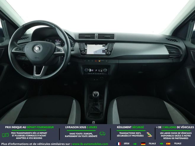 Skoda Fabia 1.2 TSI 90 ch Bleu M�tallique de 2016