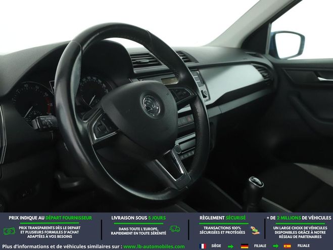 Skoda Fabia 1.2 TSI 90 ch Bleu M�tallique de 2016