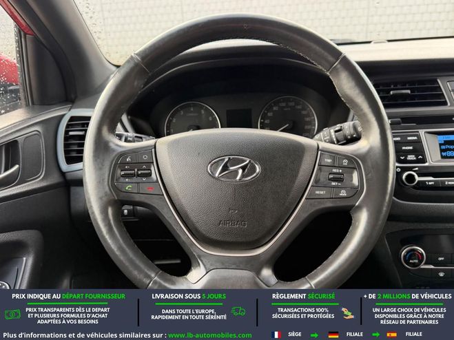 Hyundai I20 1.0 T-GDi 100 BVM Rouge M�tallique de 2017