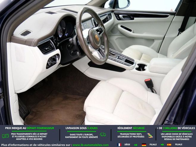 Porsche Macan S 3.0 V6 340 ch Bleu M�tallique de 2017
