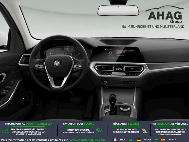BMW Serie 3 330e 292 ch BVA Blanc de 2020