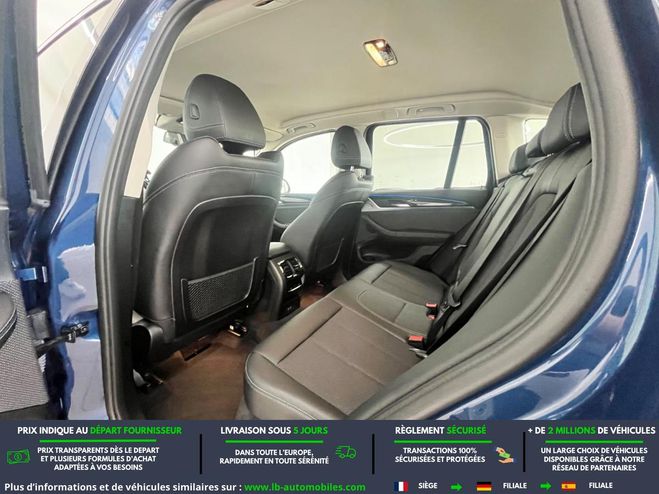 BMW X3 xDrive 30e 292ch BVA Bleu M�tallique de 2021