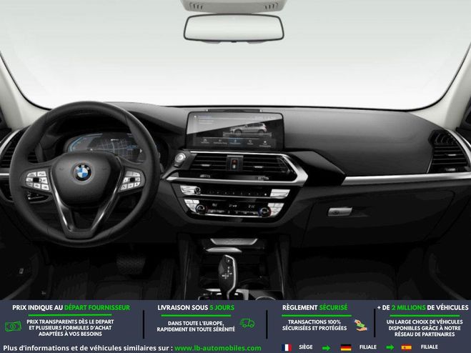 BMW X3 xDrive 30e 292ch BVA Blanc de 2021