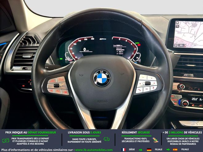 BMW X3 xDrive 30e 292ch BVA Bleu M�tallique de 2021